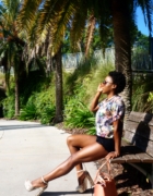 Bantu Knots + Playful Prints