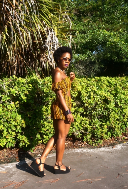 The Perfect Romper + A Pop of Purple