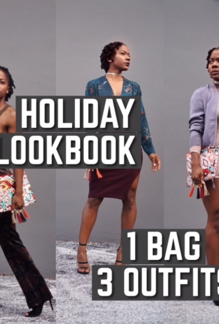 Holiday LookBook, 1 Bag 3 Outfits
