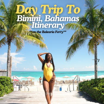 bimini itinerary, day trip to Bimini, day trip to the bahamas